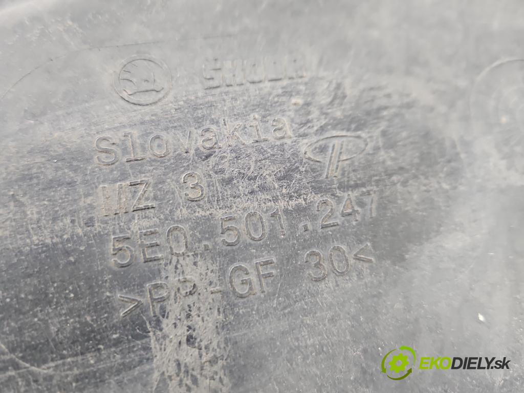 Skoda Octavia III 2013- 1.4 tsi 140 HP manual 103 kW 1395 cm3 5- kryt motora dolní: 5E0501247