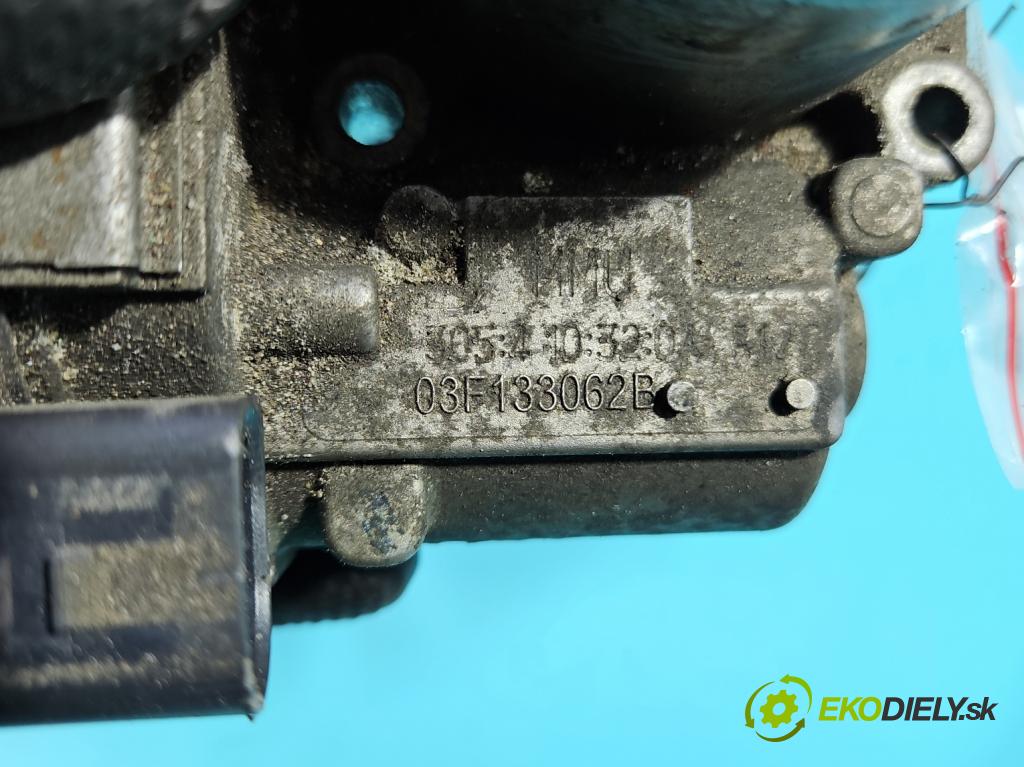 Skoda Octavia III 2013- 1.4 tsi 140 HP manual 103 kW 1395 cm3 5- klapka 03F133062B (Škrtiaca klapka)