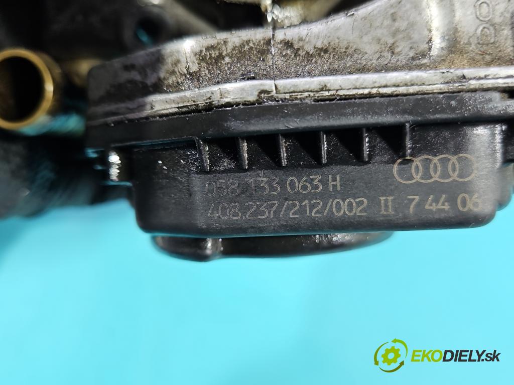Audi A4 B5 1994-2001 1.6 SR 101 hp manual 74 kW 1595 cm3 4- škrticí klapka 058133063H (Škrticí klapka)