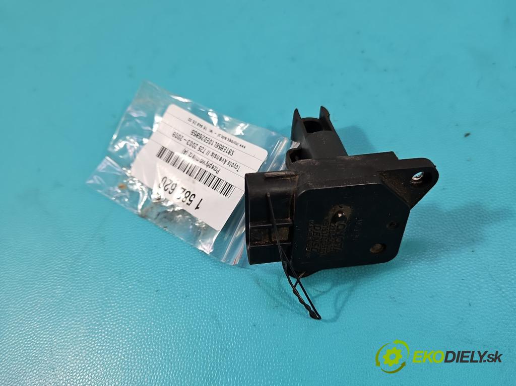 Toyota Avensis II T25 2003-2008 2.2 D-CAT 177 hp manual 130 kW 2231 cm3 5- váha vzduchu 22204-0N010 (Snímač hmotnosti vzduchu)