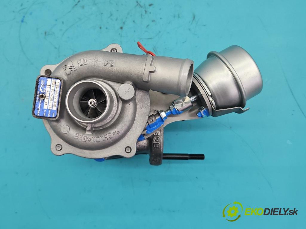 Opel Astra III 2004-2014 1.3 cdti 90 HP manual 66 kW 1248 cm3 5- turbodúchadlo, turbo repasovaná BV35-54359710015
