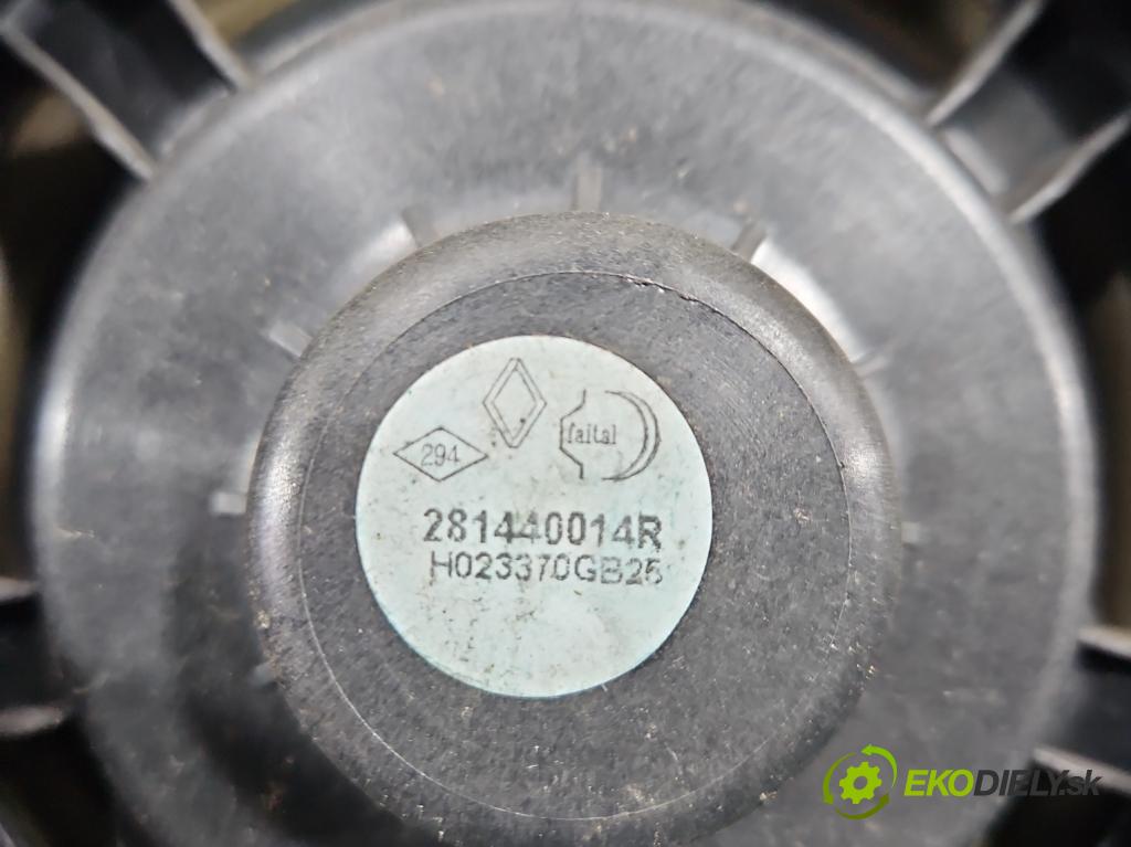 Renault Scenic III 2009-2016 1.5 dci 106 HP manual 78 kW 1461 cm3 5- reproduktory komplet 281440014R