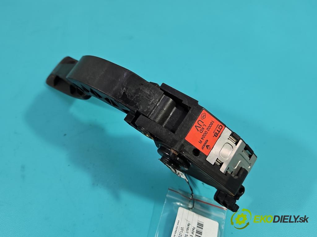 Renault Scenic III 2009-2016 1.5 dci 106 HP manual 78 kW 1461 cm3 5- pedal plyn potenciometr: 180020024R