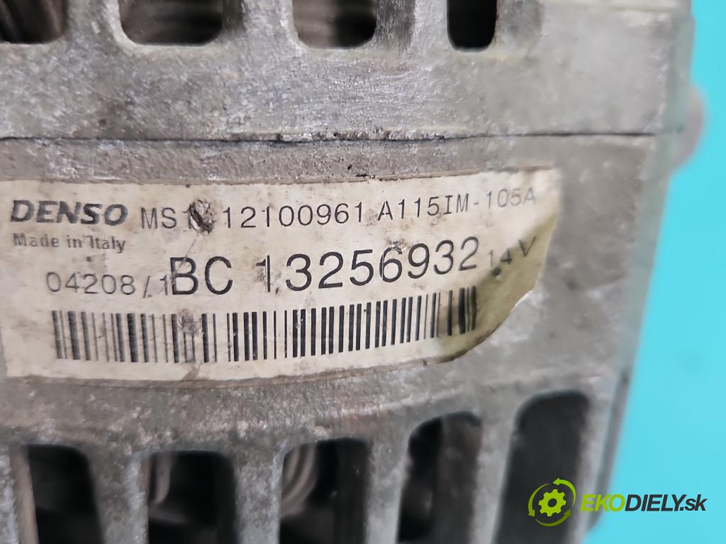 Opel Astra III 2004-2014 1.3 cdti 90 HP manual 66 kW 1248 cm3 5- Alternator 13256932 (Alternátor)