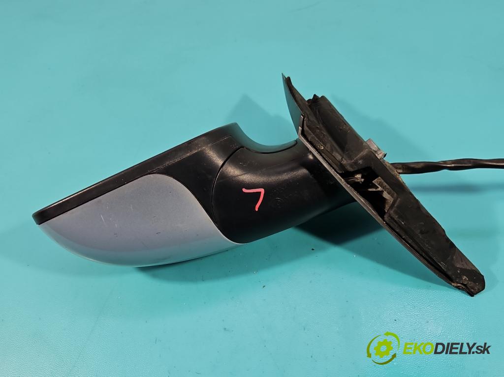 Seat Ibiza III 6L 2002-2008 1.4 16V 75 HP manual 55 kW 1390 cm3 5- zrkadlo ľavé  (Kľučka dverí ostatné)