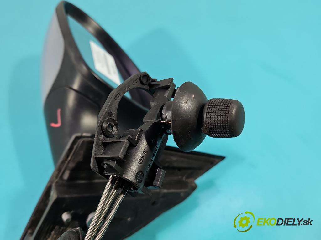 Seat Ibiza III 6L 2002-2008 1.4 16V 75 HP manual 55 kW 1390 cm3 5- zrkadlo ľavé  (Kľučka dverí ostatné)