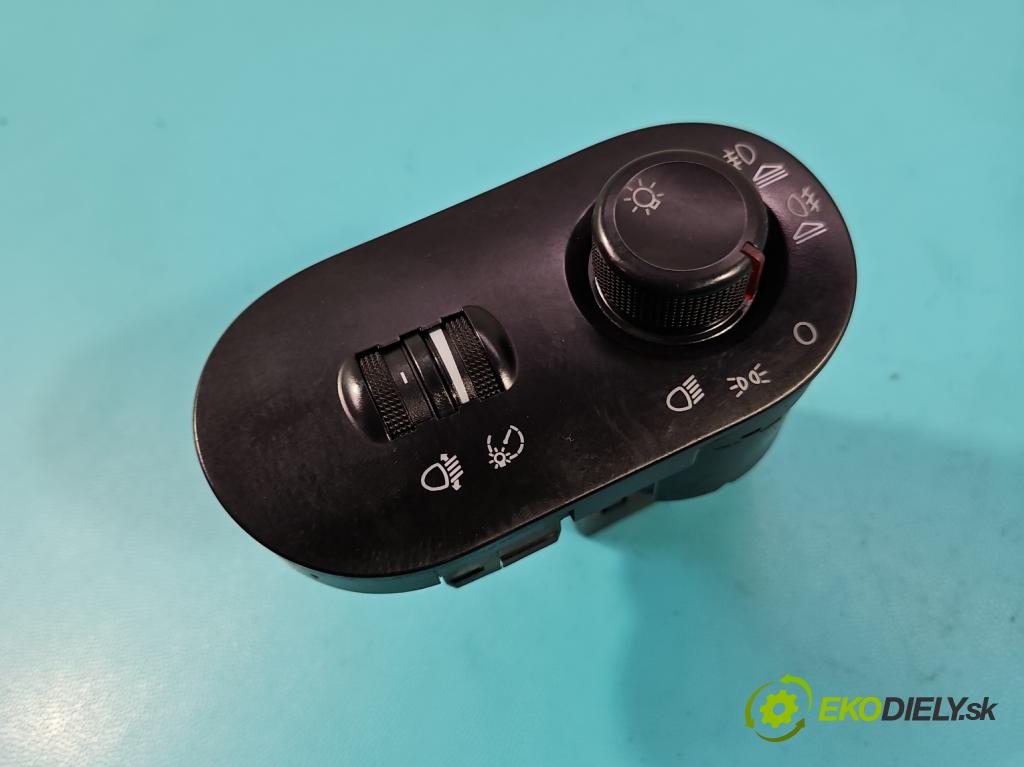 Seat Ibiza III 6L 2002-2008 1.4 16V 75 HP manual 55 kW 1390 cm3 5- prepínač světla: na doska: 6L1941531AF