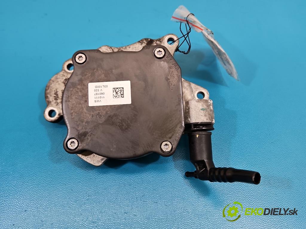 Vw Golf VI 2008-2013 1.6 tdi CAY 105 HP manual 77 kW 1598 cm3 5- čerpadlo rotačný 03L145207