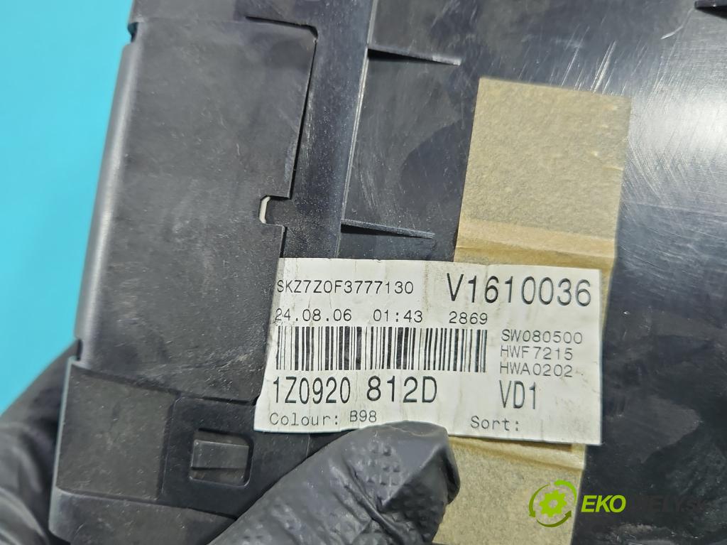 Skoda Octavia II 2004-2013 2.0 tdi 140 HP manual 103 kW 1968 cm3 5- prístrojovka/ budíky 1Z0920812D (Prístrojová doska)