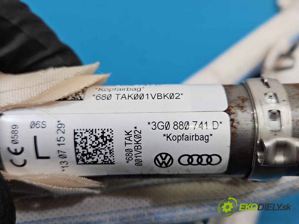 Vw Passat B8 2014 - 2.0 TDI 150 HP automatic 110 kW 1968 cm3 5- clona ľavé 3G0880741D