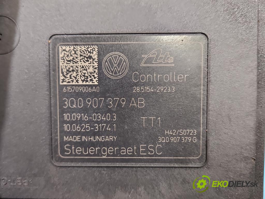 Vw Passat B8 2014- 2.0 TDI 150 HP automatic 110 kW 1968 cm3 5- čerpadlo abs 3Q0614517AB (Pumpa ABS)