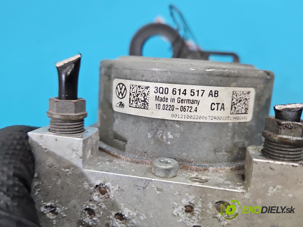Vw Passat B8 2014- 2.0 TDI 150 HP automatic 110 kW 1968 cm3 5- čerpadlo abs 3Q0614517AB (Pumpa ABS)