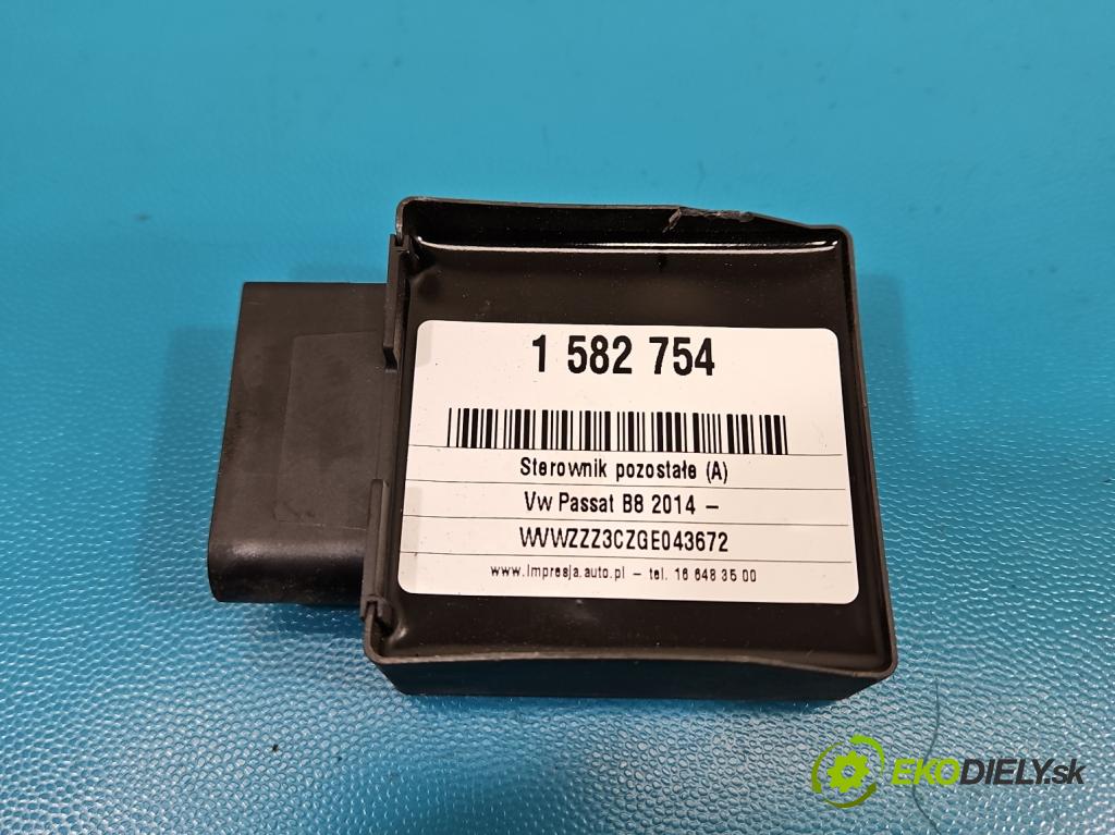 Vw Passat B8 2014 - 2.0 TDI 150 HP automatic 110 kW 1968 cm3 5- riadiaca jednotka ostatné 5Q0906121F