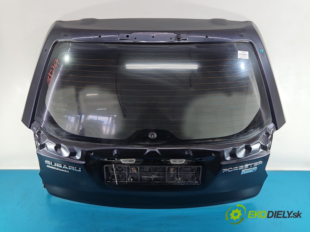 Subaru Forester IV SJ 2012-2018 2.0 BOXER 147 HP automatic 108 kW 1998 cm3 5- zadna kufor  (Kapota zadná (kufor))