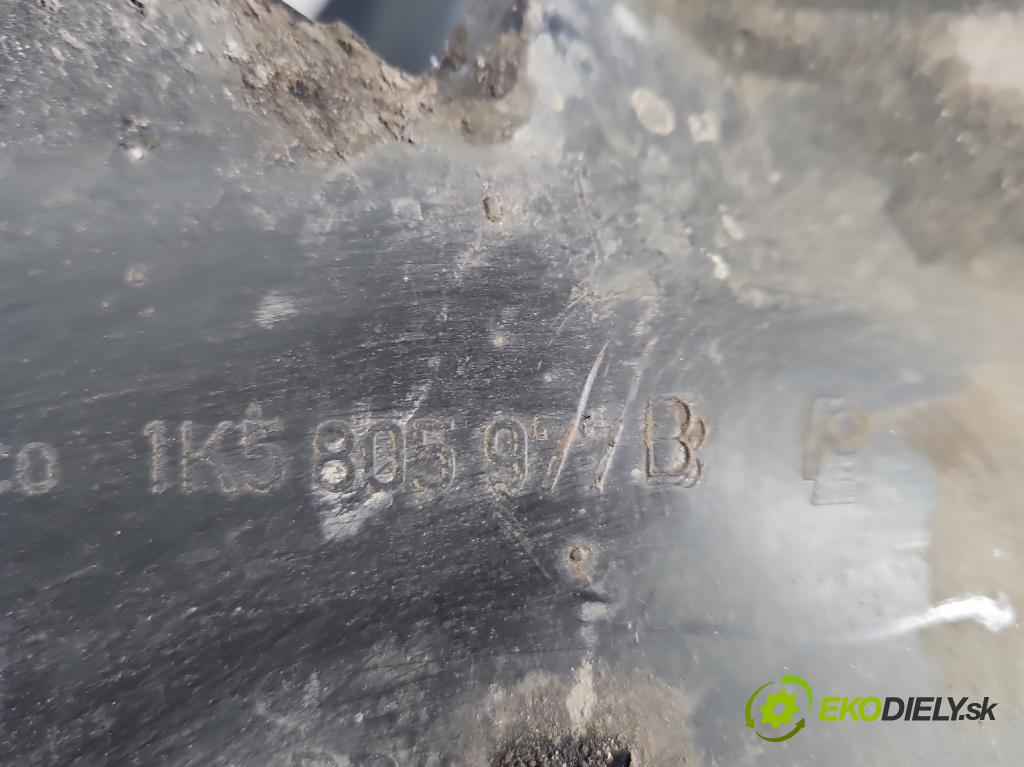 Vw Golf VI 2008-2013 1.6 tdi CAY 105 HP manual 77 kW 1598 cm3 5- Blatník: predné ľavé 1K5805977B