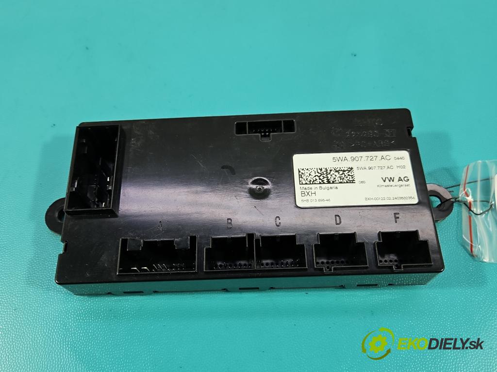 Skoda Octavia IV 2019- 2.0 tdi 116 HP manual 85 kW 1968 cm3 5- riadiaca jednotka ostatné 5WA907727AC