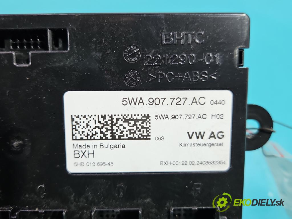 Skoda Octavia IV 2019- 2.0 tdi 116 HP manual 85 kW 1968 cm3 5- riadiaca jednotka ostatné 5WA907727AC