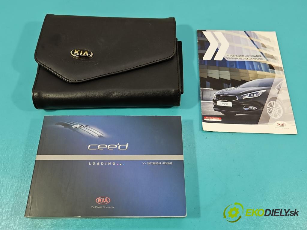 Kia Ceed II 2012-2018 1.6 crdi 128 hp manual 94 kW 1582 cm3 5- Návod 