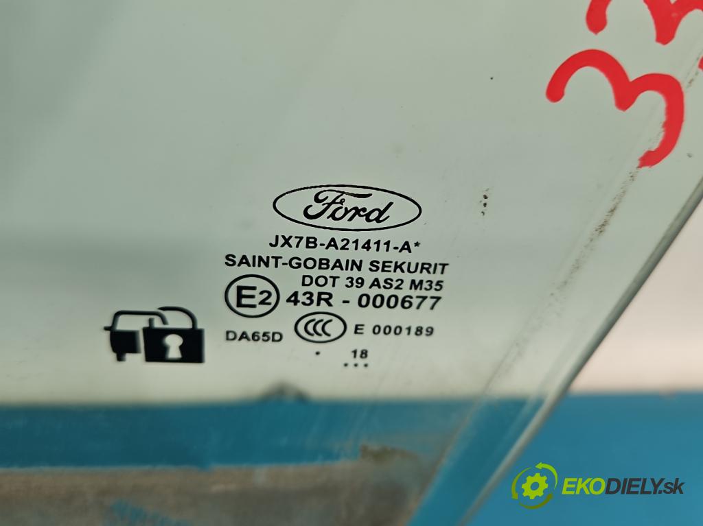 Ford Focus Mk4 2018- 1.0 ecoboost 125 HP manual 92 kW 999 cm3 5- sklo dvere predné ľavé