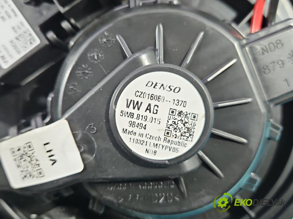Skoda Octavia IV 2019- 2.0 tdi 116 HP manual 85 kW 1968 cm3 5- ventilátor vzduchu 5Q0907521F