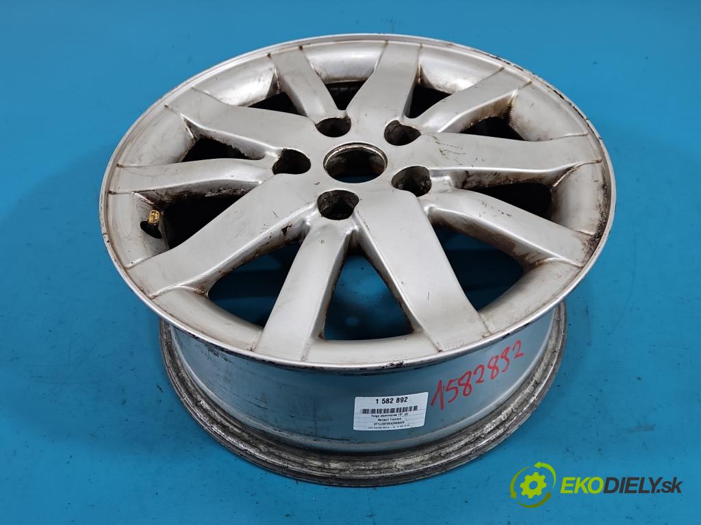 Renault Fluence 1.6 16V 110 HP manual 81 kW 1598 cm3 4- Disk hliník 16