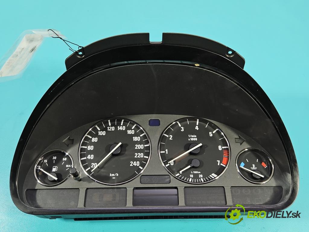Bmw 5 E39 1996-2003 2.0 R6 150 HP manual 110 kW 1991 cm3 4- prístrojovka/ budíky 8375669 (Prístrojová doska)