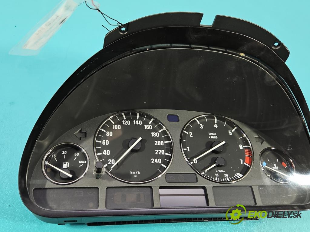 Bmw 5 E39 1996-2003 2.0 R6 150 HP manual 110 kW 1991 cm3 4- prístrojovka/ budíky 8375669 (Prístrojová doska)