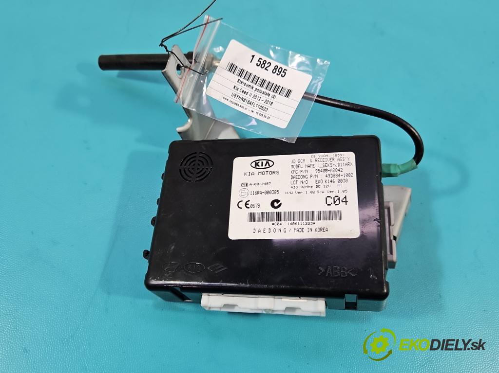 Kia Ceed II 2012-2018 1.6 crdi 128 HP manual 94 kW 1582 cm3 5- riadiaca jednotka ostatné 116RA-000385