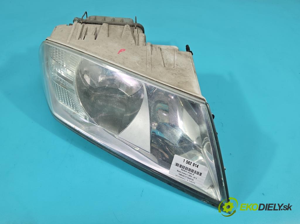 Skoda Octavia II 2004-2013 2.0 tdi 140 HP manual 103 kW 1968 cm3 5- Reflektor: pravý  (Svetlo predné pravé)