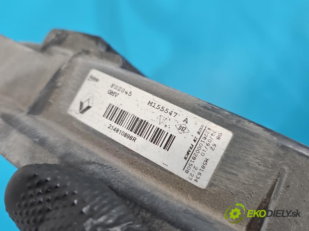 Renault Scenic III 2009-2016 1.5 dci 106 hp manual 78 kW 1461 cm3 5- ventilátor chladič 214810898R