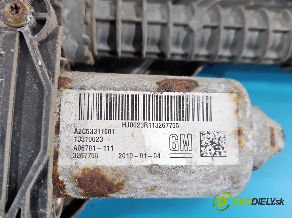 Opel Insignia A 2008-2017 2.0 cdti 131 hp automatic 96 kW 1956 cm3 5- brzda manuál: elektrický: 13310023 (Ruční brzda)