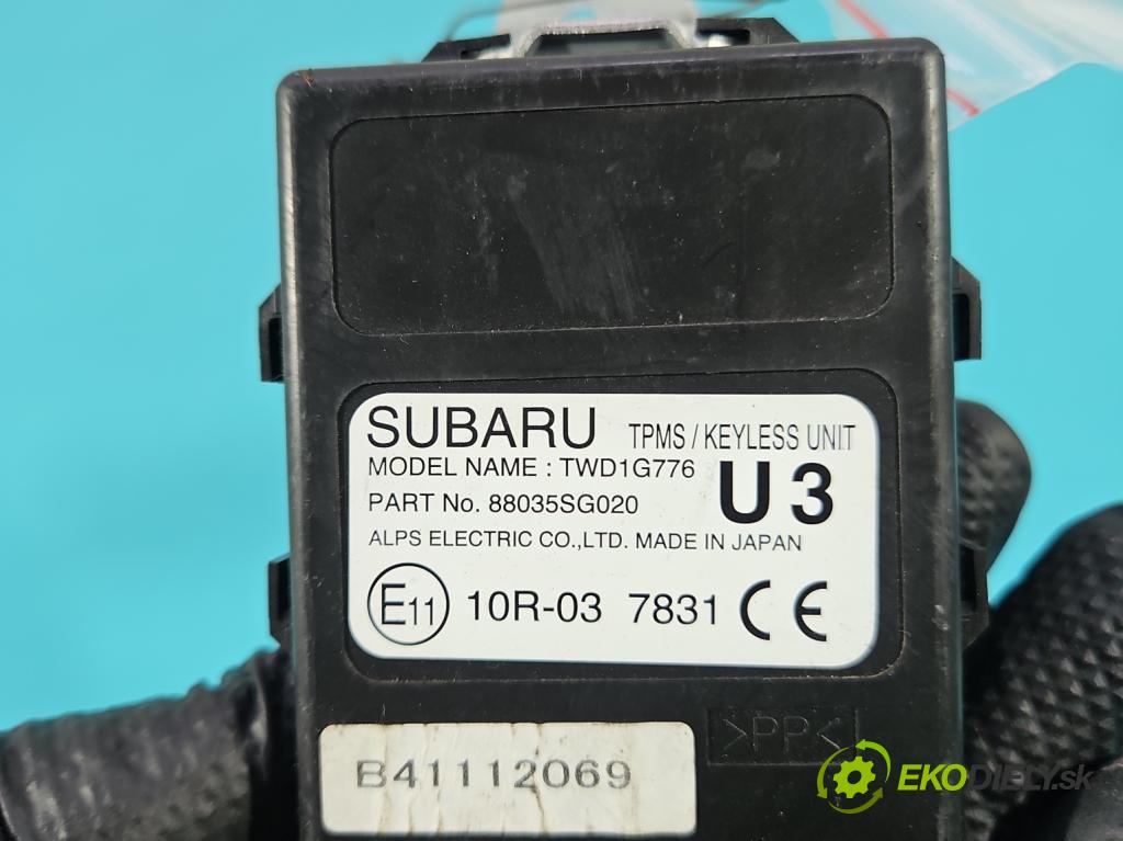 Subaru Forester IV SJ 2012-2018 2.0 BOXER 147 HP automatic 108 kW 1998 cm3 5- riadiaca jednotka ostatné 88035SG020