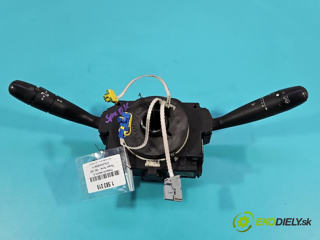 Peugeot Partner I 1996-2008 1.6 hdi 90 HP manual 66.2 kW 1560 cm3 5- prepínač komplex: 96605638XT (Prepínacie páčky pod volantom)