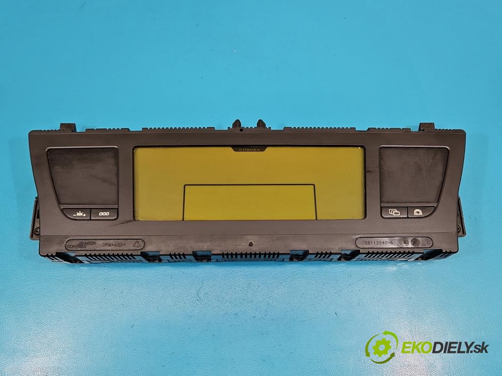 Citroen C4 Grand picasso I 2006-2013 1.8 16V EW7AF 125 HP manual 92 kW 1749 cm3 5- prístrojovka/ budíky P9664365380 (Prístrojová doska)