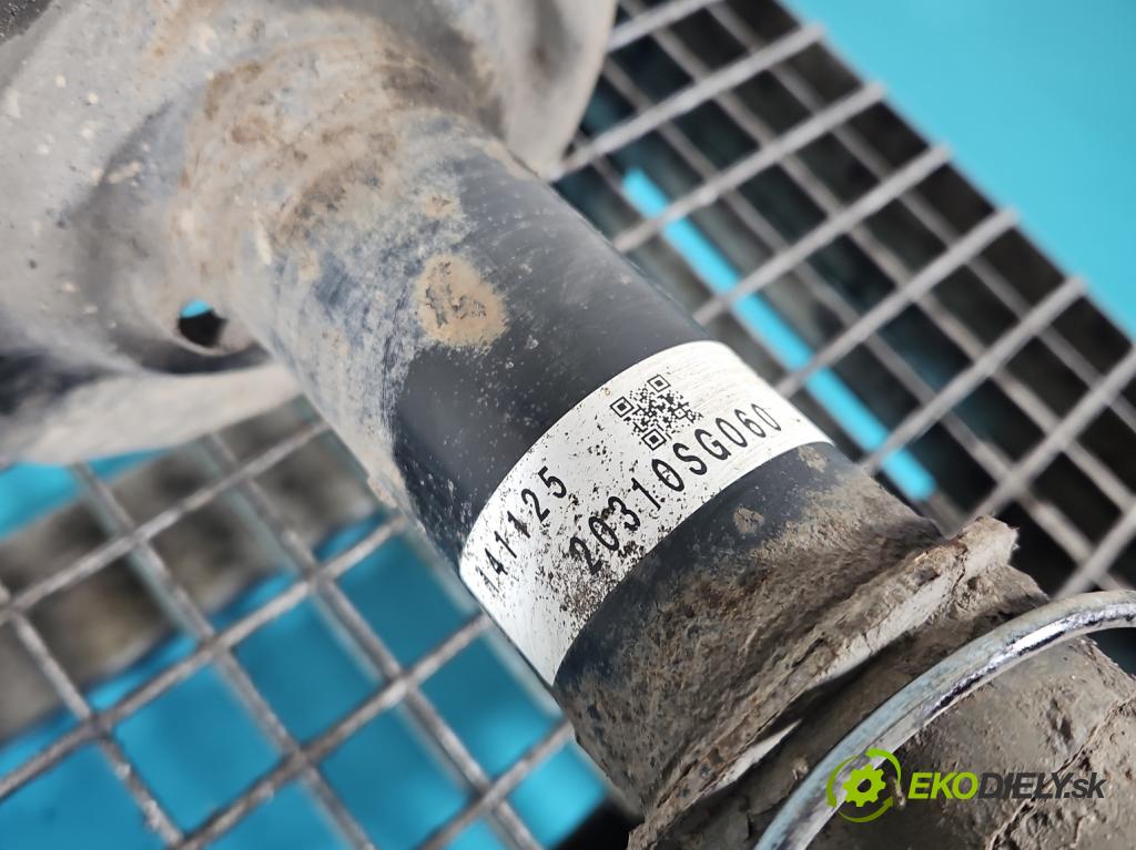 Subaru Forester IV SJ 2012-2018 2.0 BOXER 147 HP automatic 108 kW 1998 cm3 5- tlmič predné pravý 20310SG060 (Kľučka dverí ostatné)