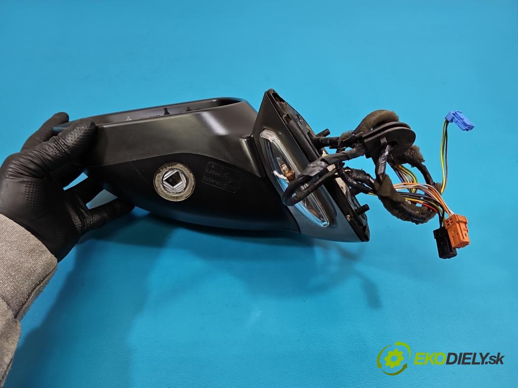 Citroen C4 Grand picasso I 2006-2013 1.8 16V EW7AF 125 HP manual 92 kW 1749 cm3 5- zrkadlo ľavé  (Kľučka dverí ostatné)