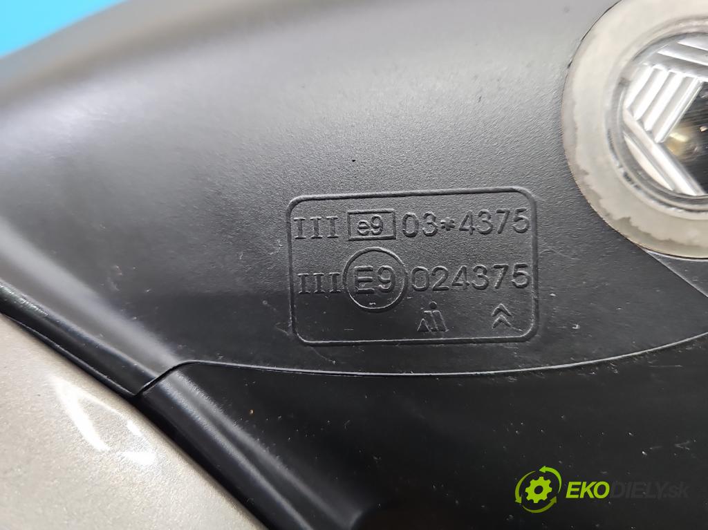 Citroen C4 Grand picasso I 2006-2013 1.8 16V EW7AF 125 HP manual 92 kW 1749 cm3 5- zrkadlo ľavé  (Kľučka dverí ostatné)