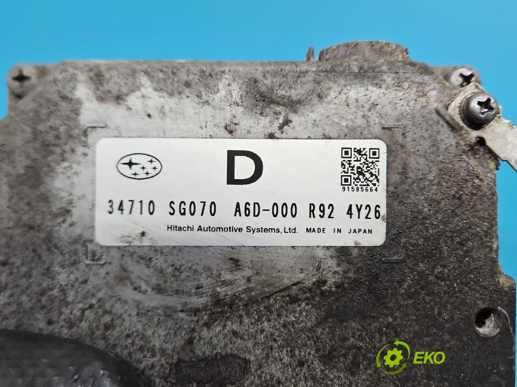 Subaru Forester IV SJ 2012-2018 2.0 BOXER 147 HP automatic 108 kW 1998 cm3 5- riadiaca jednotka ostatné 34710SG070