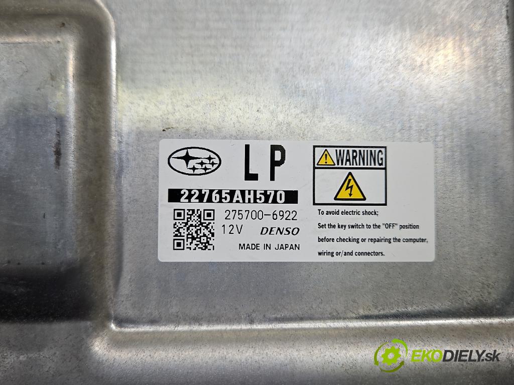 Subaru Forester IV SJ 2012-2018 2.0 D BOXER 147 HP automatic 108 kW 1998 cm3 5- riadiaca jednotka motora 22765AH570