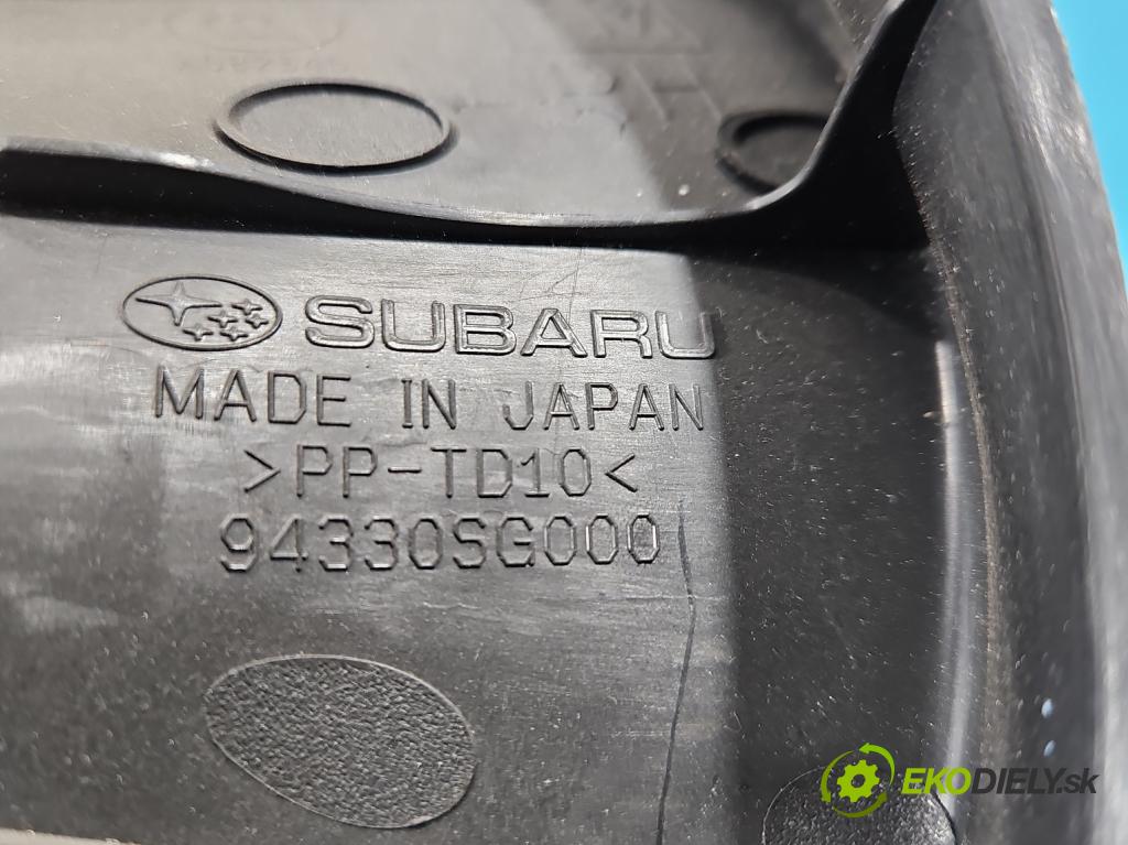Subaru Forester IV SJ 2012-2018 2.0 BOXER 147 HP automatic 108 kW 1998 cm3 5- Čalounictví: kufrové dvere
