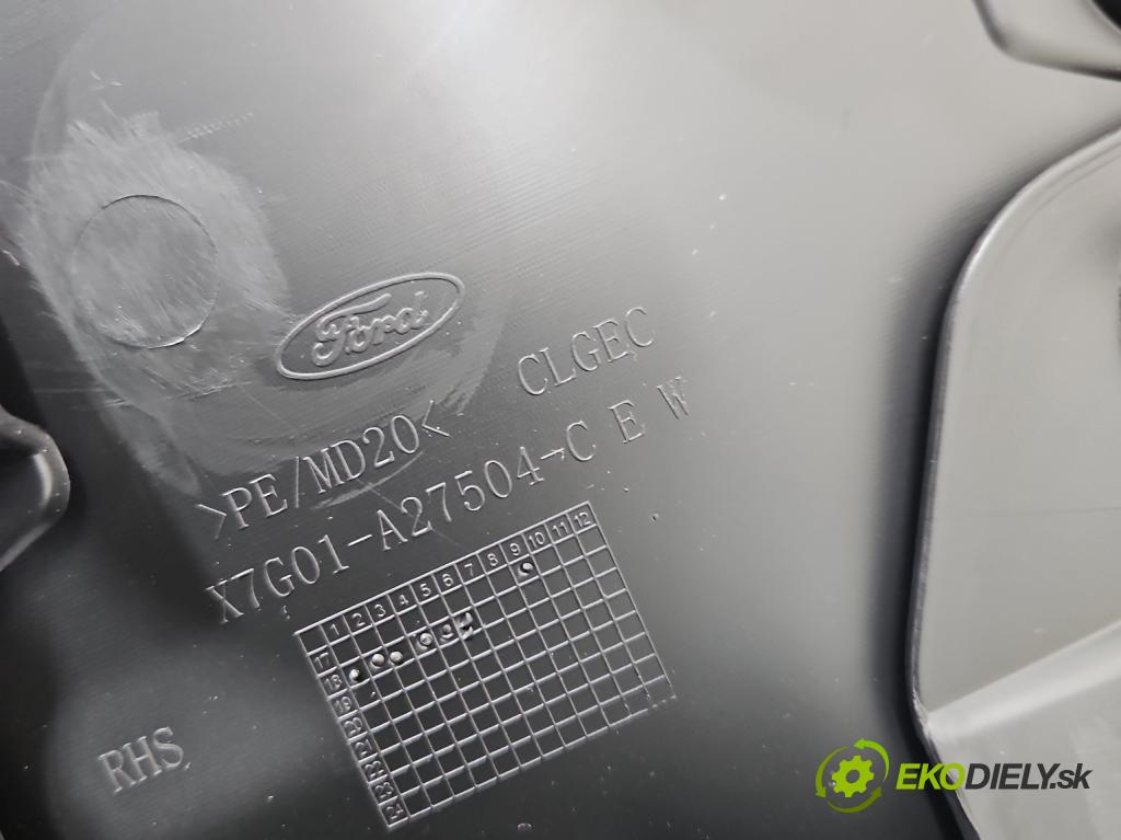 Ford Focus Mk4 2018- 1.0 ecoboost 125 HP manual 92 kW 999 cm3 5- Čalounictví: dvere zadné pravé X7G01-A27504-C