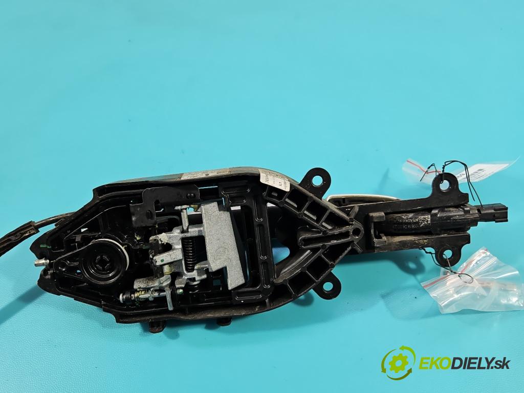 Ford Focus Mk4 2018- 1.0 ecoboost 125 HP manual 92 kW 999 cm3 5- rukoväť predné ľavé mimo: JX7B-A219A65-EBC (Kľučka dverí vonkajšia predná ľavá)