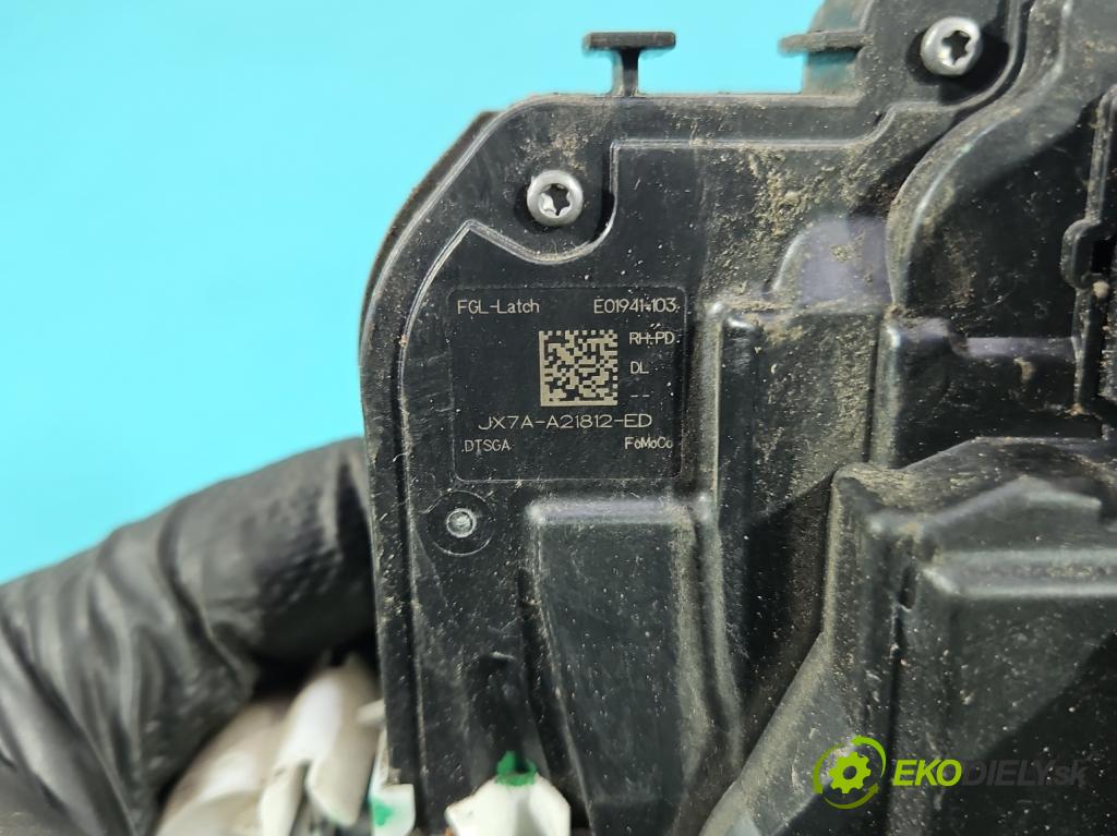 Ford Focus Mk4 2018- 1.0 ecoboost 125 HP manual 92 kW 999 cm3 5- zámok predné pravý JX7A-A21812-ED