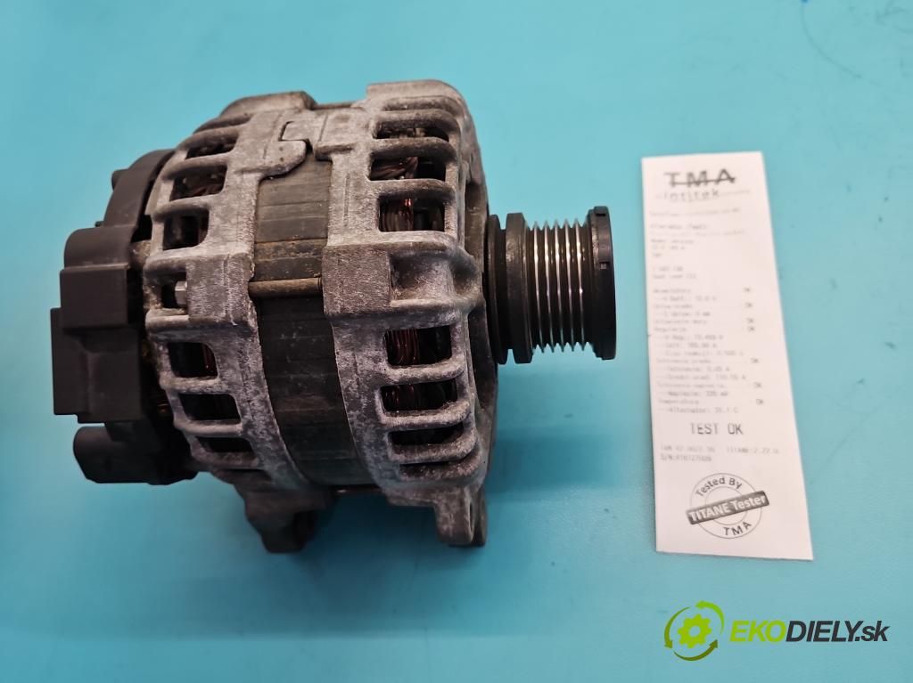 Seat Leon III 2012-2020 2.0 tdi 150 HP manual 110 kW 1968 cm3 5- Alternator 03L903023K (Alternátor)