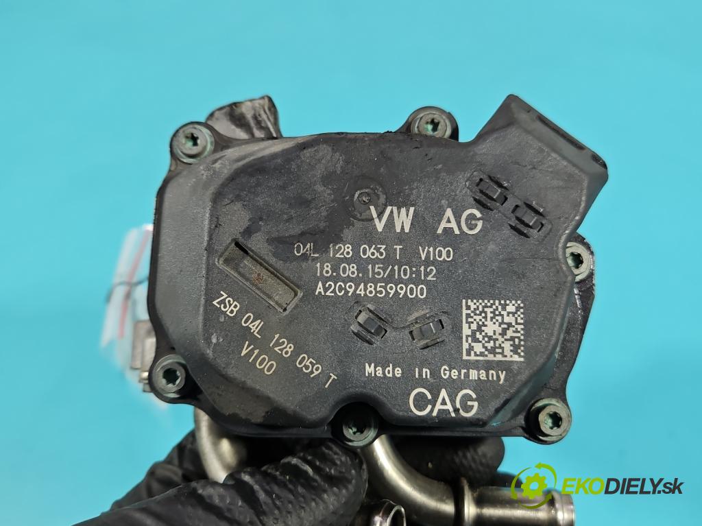 Seat Leon III 2012-2020 2.0 tdi 150 HP manual 110 kW 1968 cm3 5- klapka 04L128063T (Škrtiaca klapka)