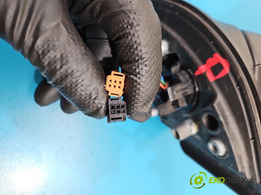 Peugeot Partner II 2008-2018 1.6 hdi 90 hp manual 66.2 kW 1560 cm3 3- zpětné zrcátko pravé  (Klika dveří ostatní)