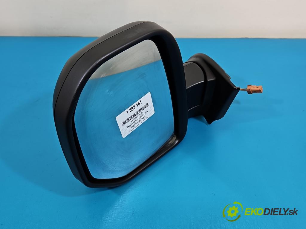 Peugeot Partner II 2008-2018 1.6 hdi 90 hp manual 66.2 kW 1560 cm3 3- zpětné zrcátko levé  (Klika dveří ostatní)