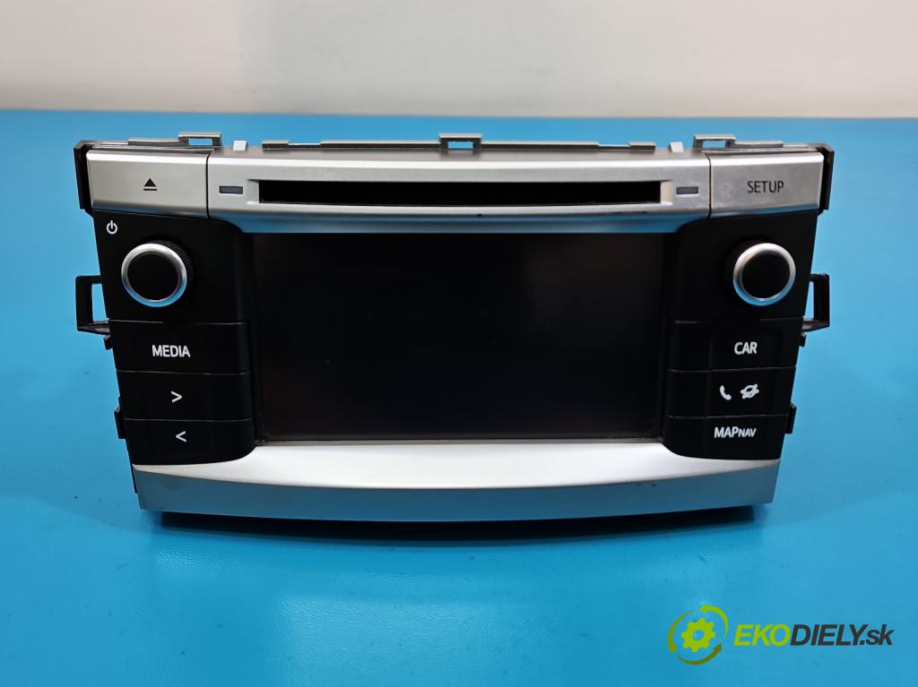 Toyota Verso 2009-2018 2.0 D4D 125 HP manual 92 kW 1998 cm3 5- Radio originál 86140-0F020