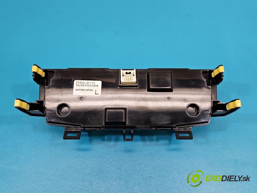 Toyota Verso 2009-2018 2.0 D4D 125 HP manual 92 kW 1998 cm3 5- panel kúrenia 55900-0F110