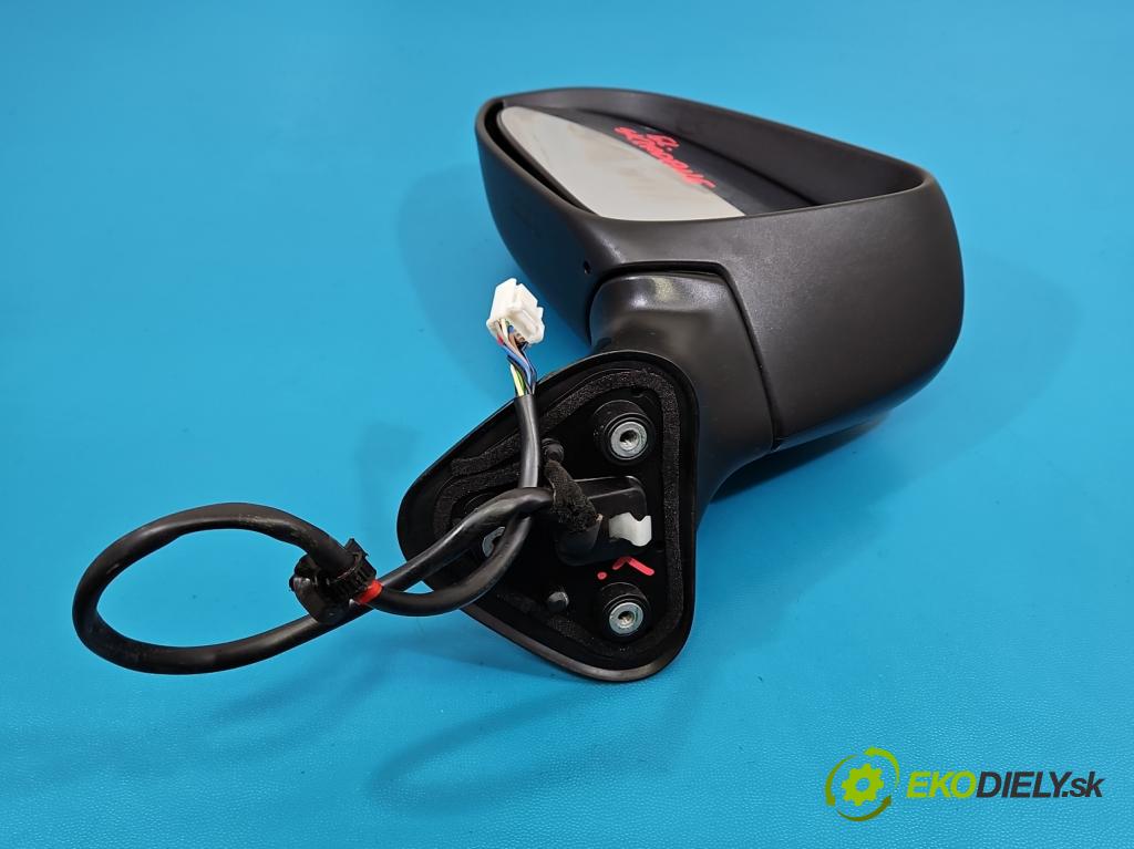 Toyota Verso 2009-2018 2.0 D4D 125 HP manual 92 kW 1998 cm3 5- zrkadlo ľavé  (Kľučka dverí ostatné)